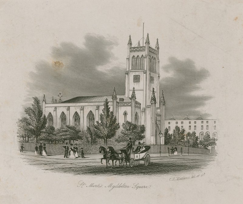 Szent Márk templom, Clerkenwell alkotó: English School