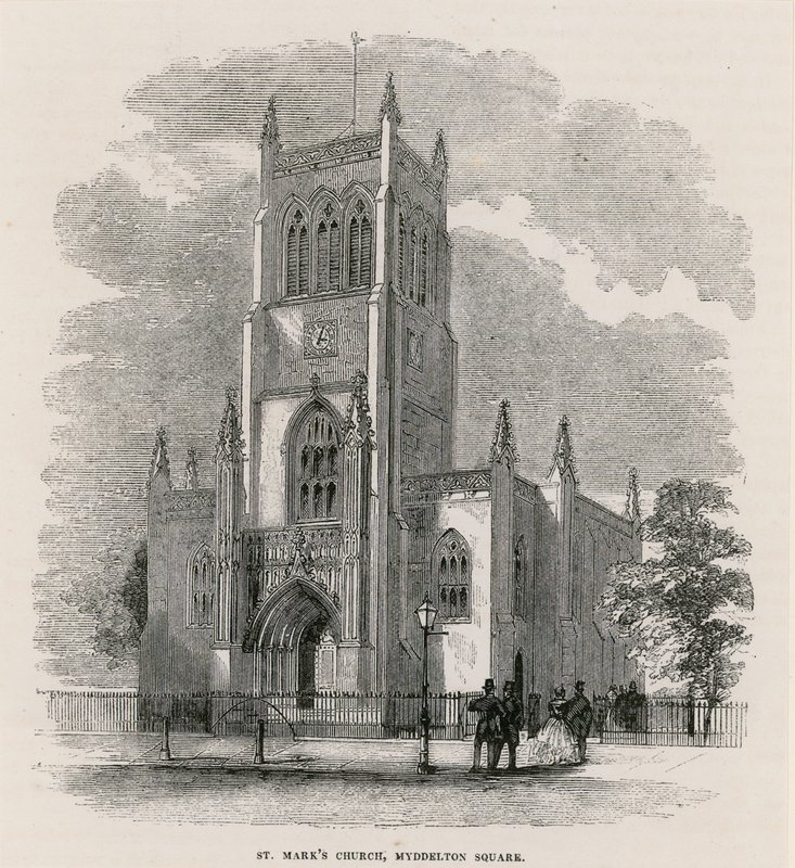 Szent Márk templom, Clerkenwell alkotó: English School
