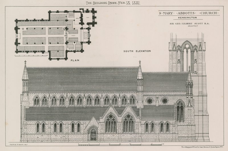 St Mary Abbots Church, Kensington alkotó: English School