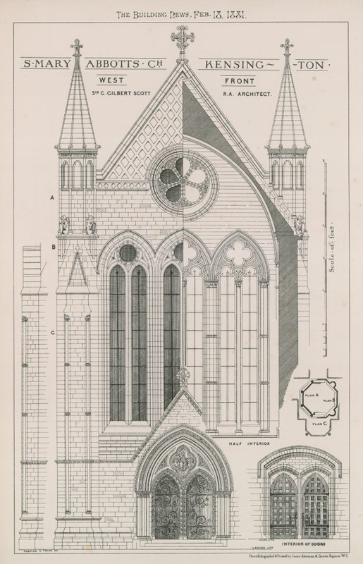 St Mary Abbots Church, Kensington alkotó: English School