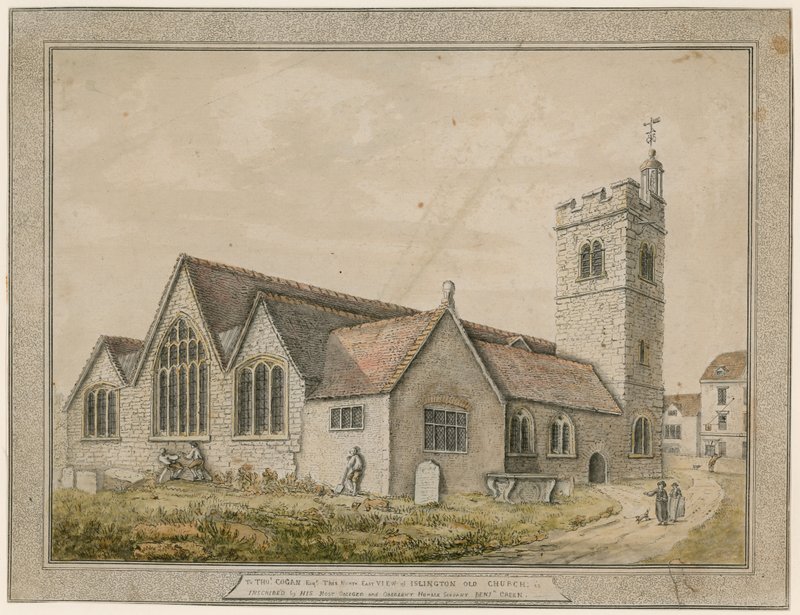St Marys (régi templom), Islington alkotó: English School