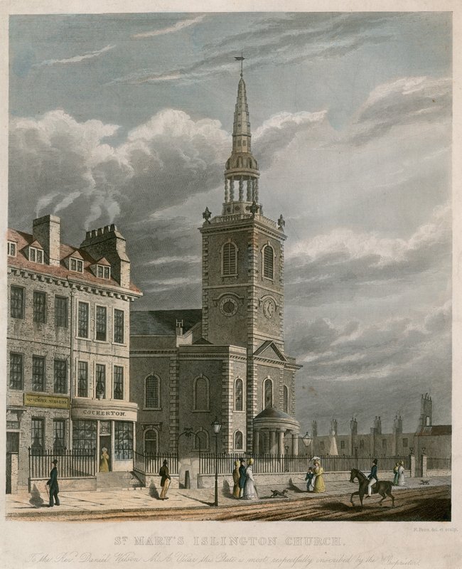 St Marys Church, Islington (új templom) alkotó: English School