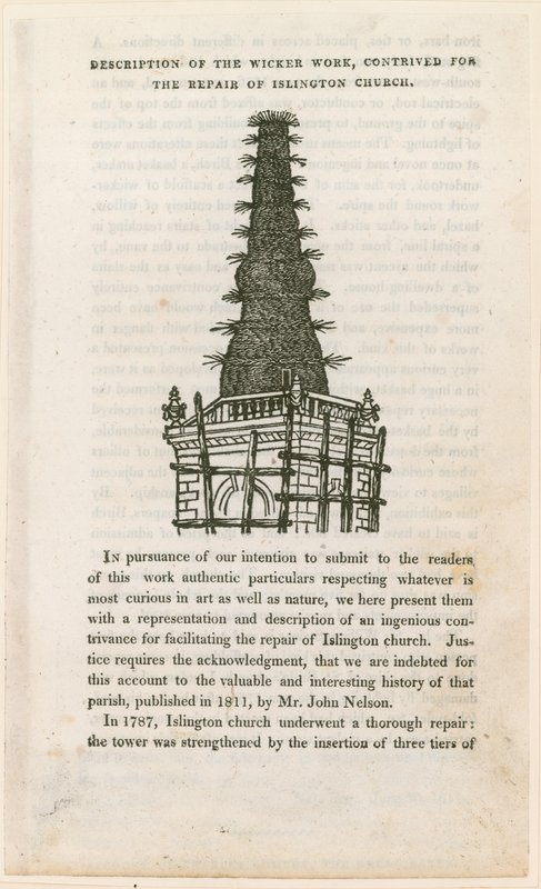 St Marys Church, Islington (régi templom), Fonott munkaállvány alkotó: English School