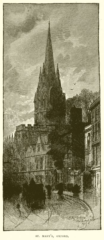St. Marys, Oxford alkotó: English School