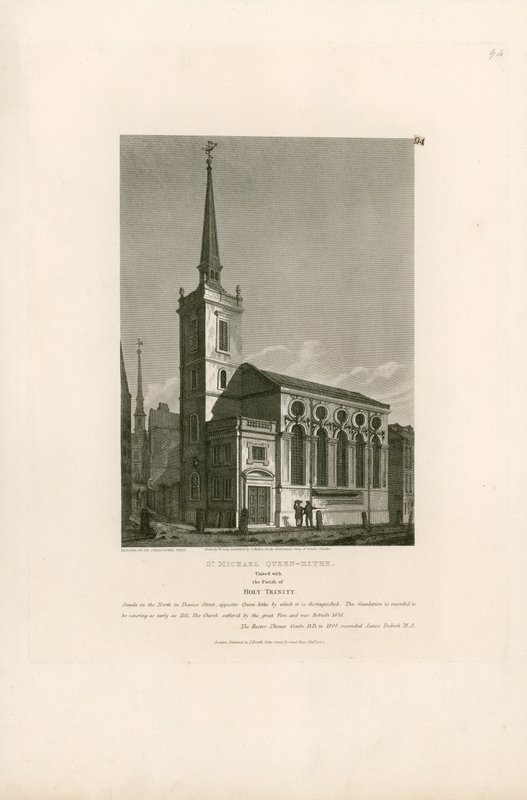 Hithe Szent Mihály királyné, egyesülve a Szentháromság plébániával alkotó: English School