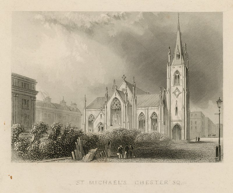 Szent Mihály-templom, Chester Square alkotó: English School