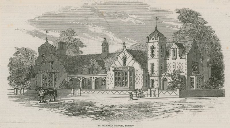 St Michaels Iskolák Pimlicóban alkotó: English School
