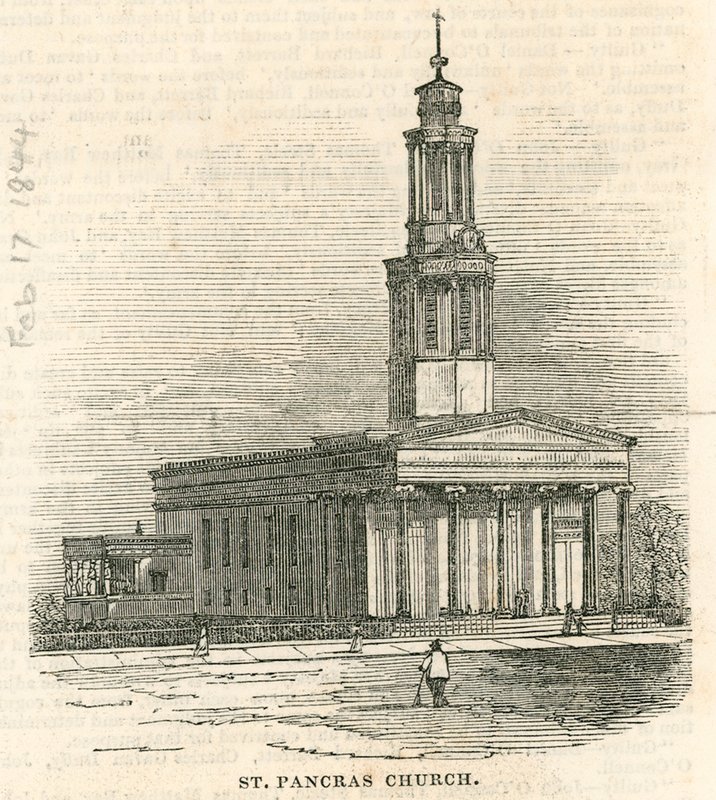 St Pancras templom, London alkotó: English School