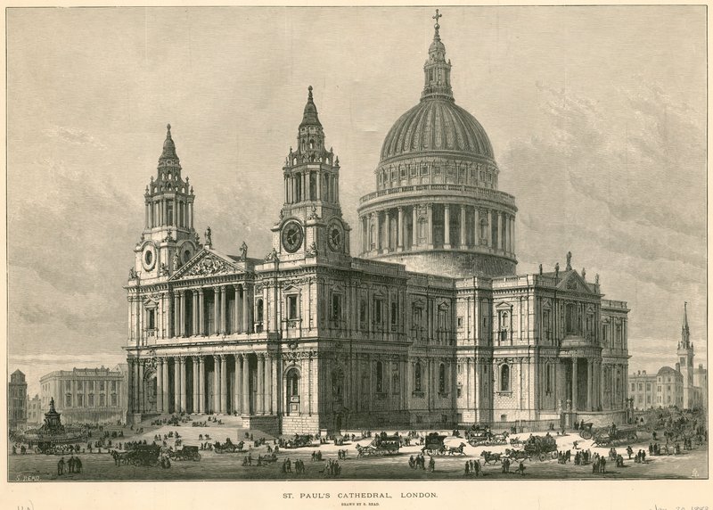 St Pauls Cathedral, London alkotó: English School