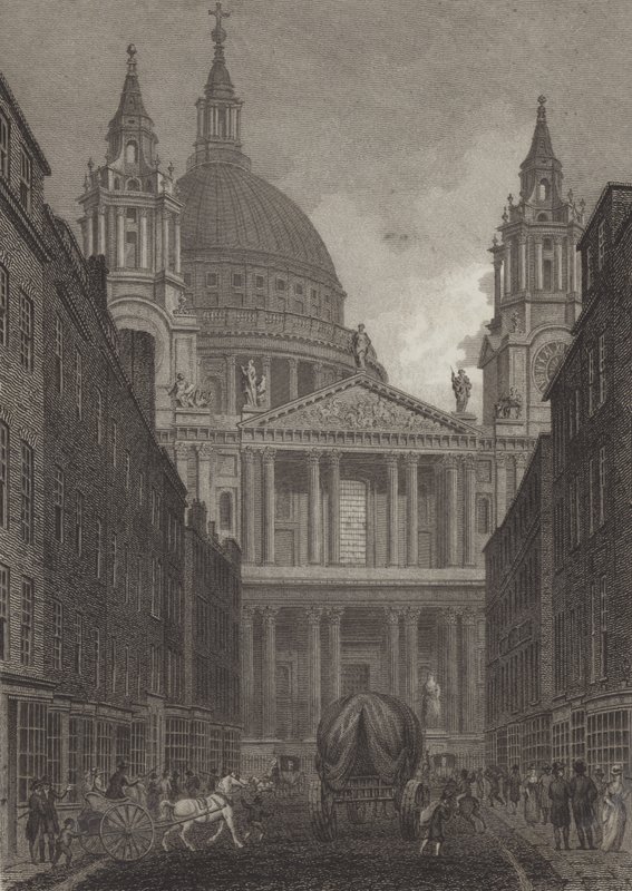 St Pauls Cathedral, London alkotó: English School