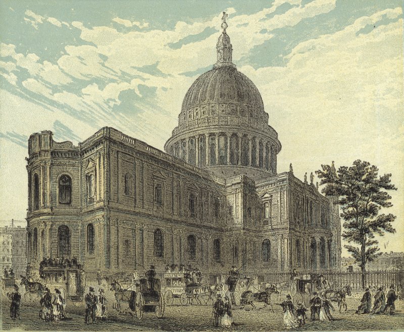 Szent Pál-székesegyház, északkeleti nézet alkotó: English School