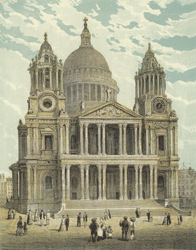 Szent Pál-székesegyház, a nyugati front alkotó: English School