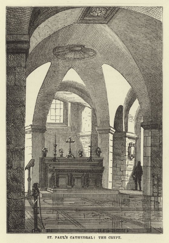Szent Pál-székesegyház, a kripta alkotó: English School