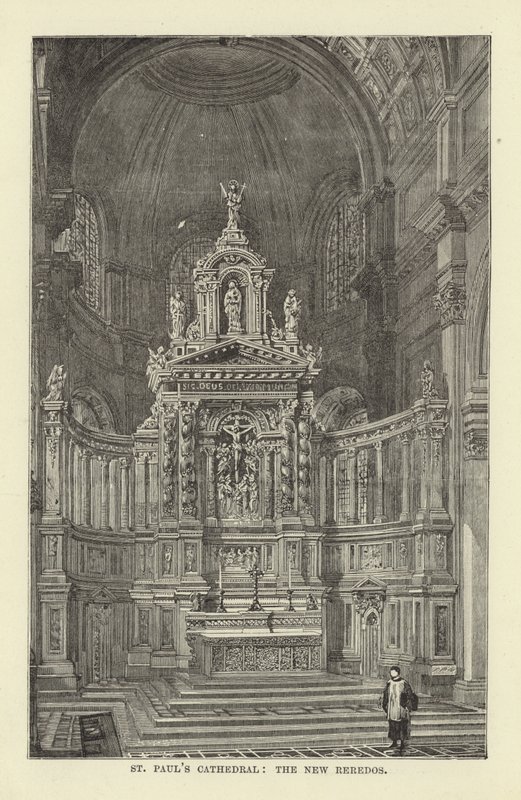 Szent Pál-székesegyház, az Új Reredos alkotó: English School