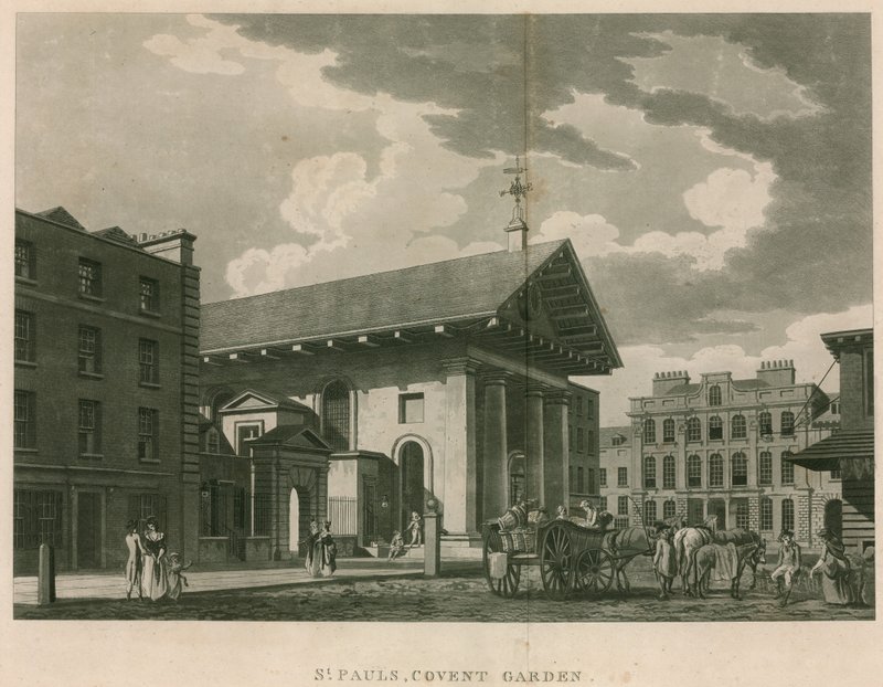 St Pauls, Covent Garden, London alkotó: English School