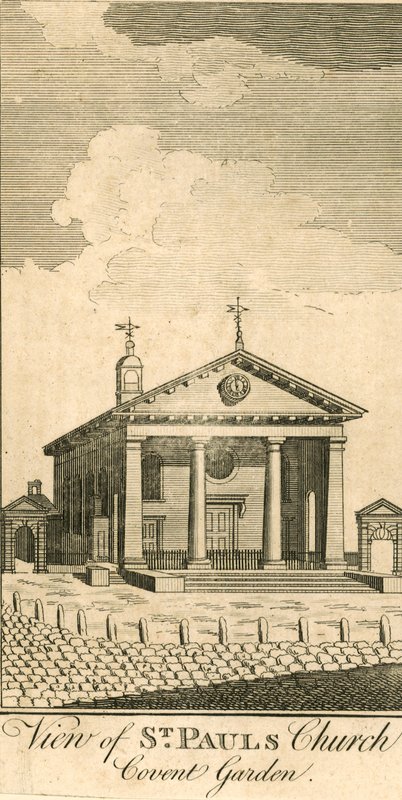 St Pauls, Covent Garden, London alkotó: English School