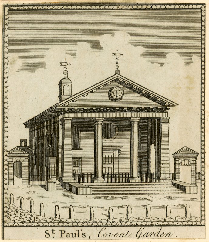 St Pauls, Covent Garden, London alkotó: English School