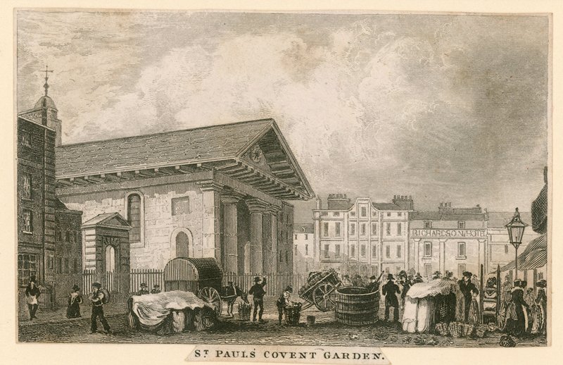St Pauls, Covent Garden, London alkotó: English School