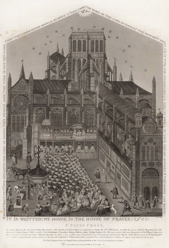 Szent Pál kereszt alkotó: English School