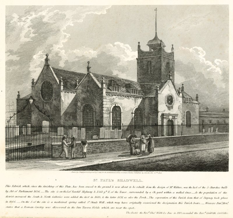 St Pauls, Shadwell, London alkotó: English School