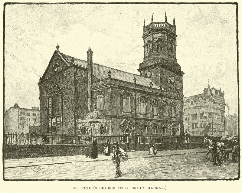 Szent Péter templom, a Pro-katedrális alkotó: English School