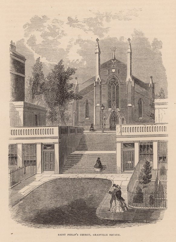 St Philips templom, Granville Square, Clerkenwell alkotó: English School