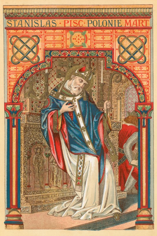 Lengyel Szent Stanislav alkotó: English School