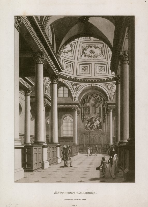 St Stephens Wallbrook alkotó: English School