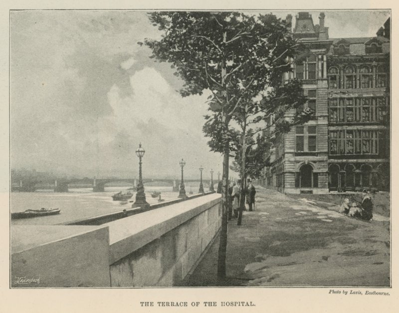 St Thomass Kórház, A kórház terasza alkotó: English School
