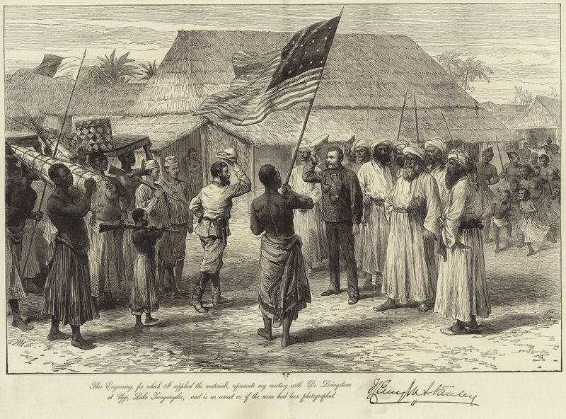 Stanley találkozik Livingstone-nal alkotó: English School
