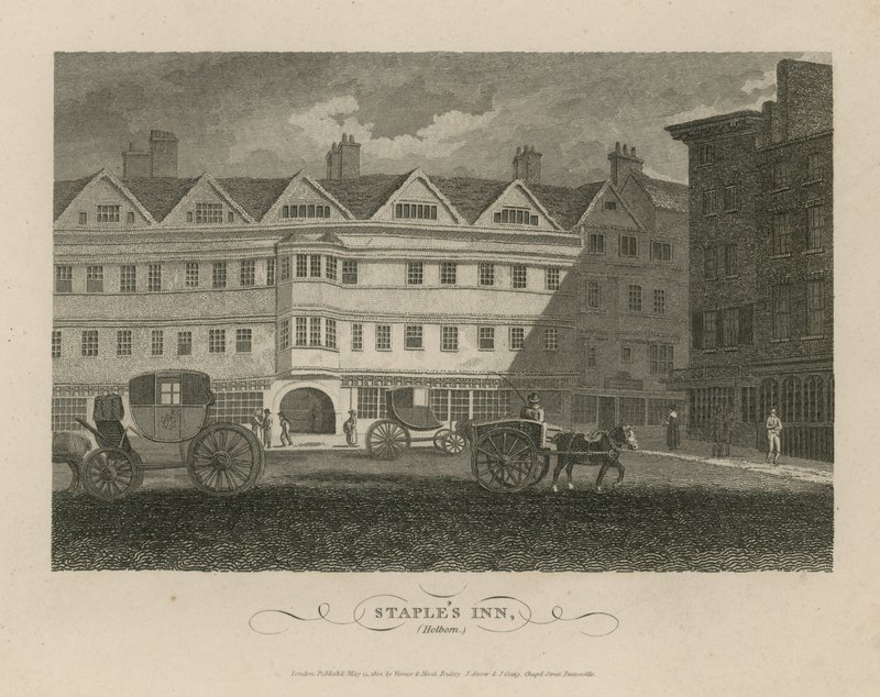 Staples Inn, Holborn alkotó: English School