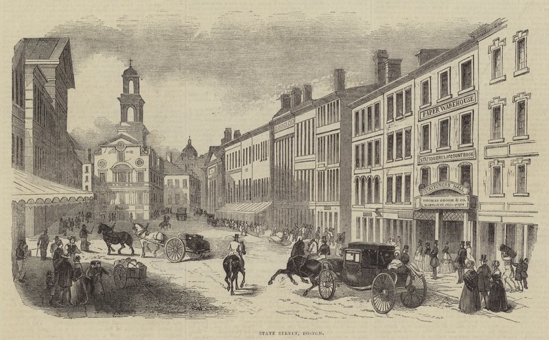 State Street, Boston alkotó: English School