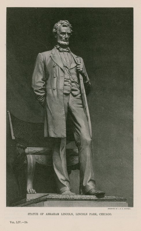 Abraham Lincoln szobra alkotó: English School
