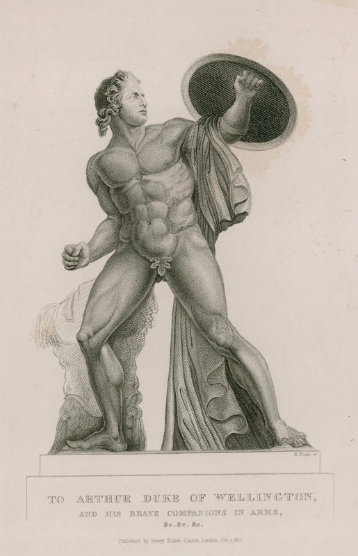 Achilles-szobor a londoni Hyde Parkban alkotó: English School