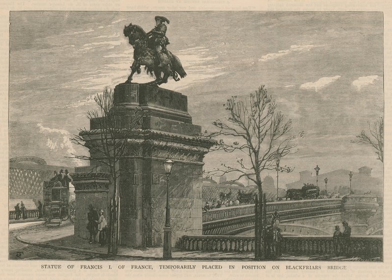 Francia I. Ferenc szobra alkotó: English School
