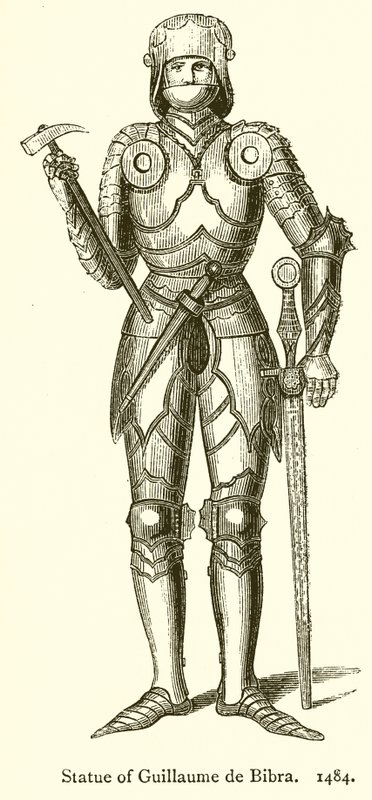 Guillaume de Bibra szobra. 1484 alkotó: English School