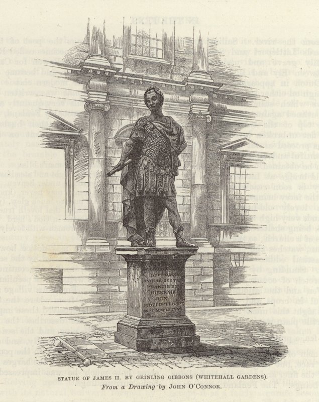 Grinling Gibbons II. Jakab szobra alkotó: English School