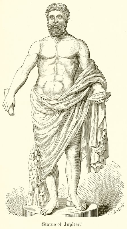 Jupiter szobra alkotó: English School
