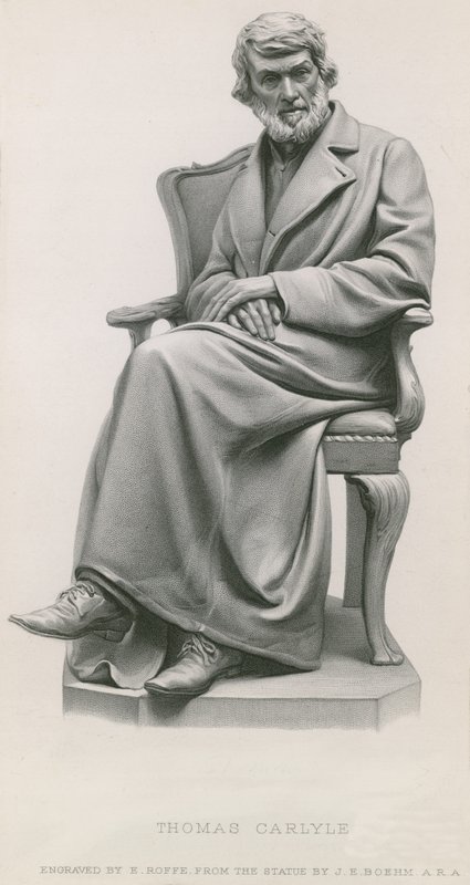 Thomas Carlyle szobra alkotó: English School