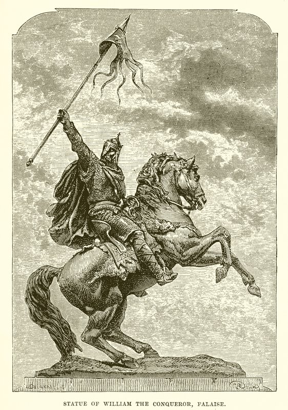 Hódító Vilmos szobra, Falaise alkotó: English School