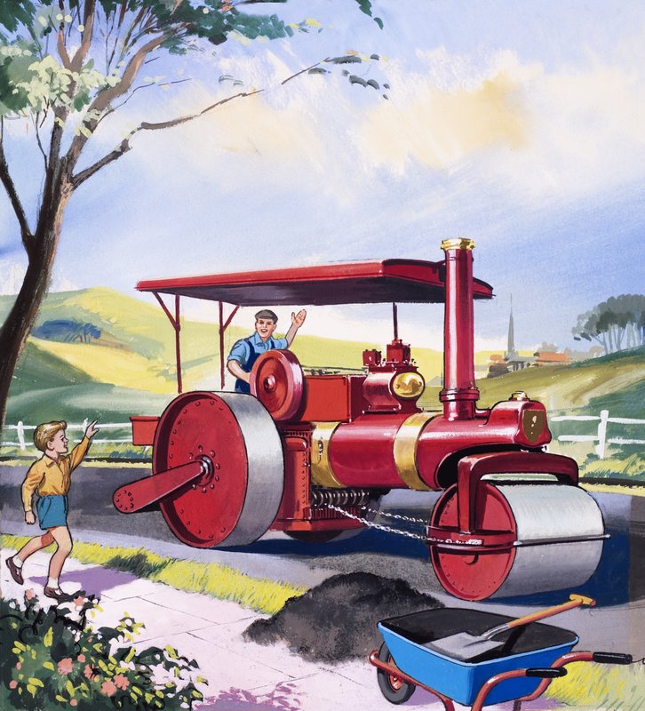Steam Roller Driver alkotó: English School