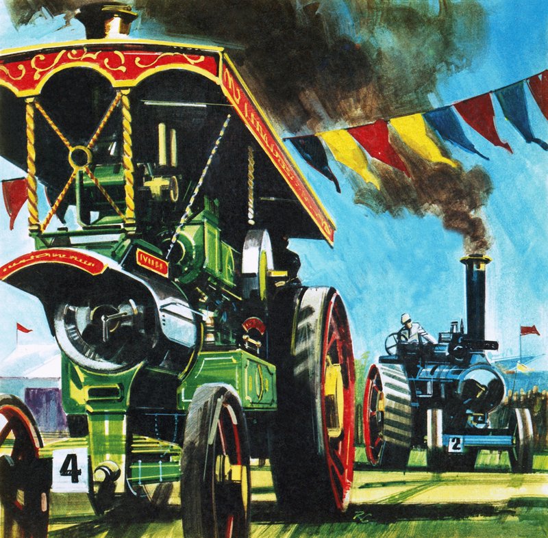 Steam rally alkotó: English School
