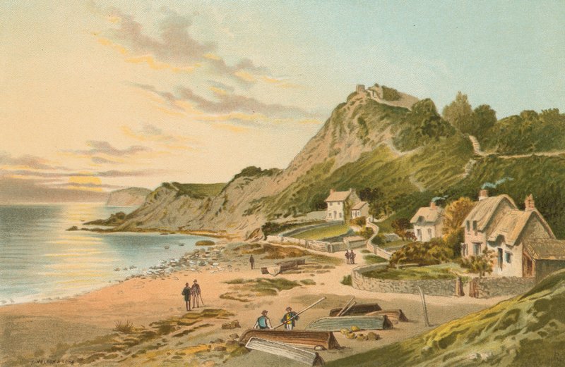 Steephill Cove, Ventnor – Wight-sziget alkotó: English School