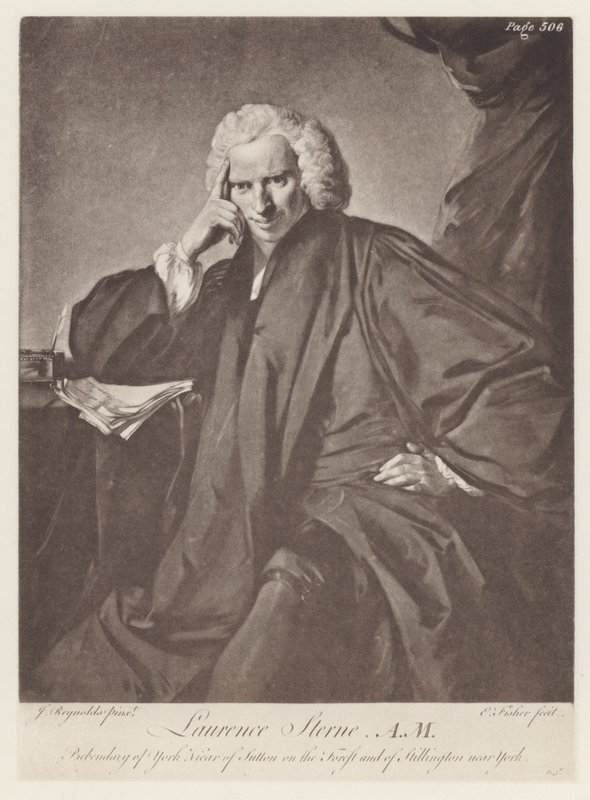 Sterne, Laurence (litho) alkotó: English School