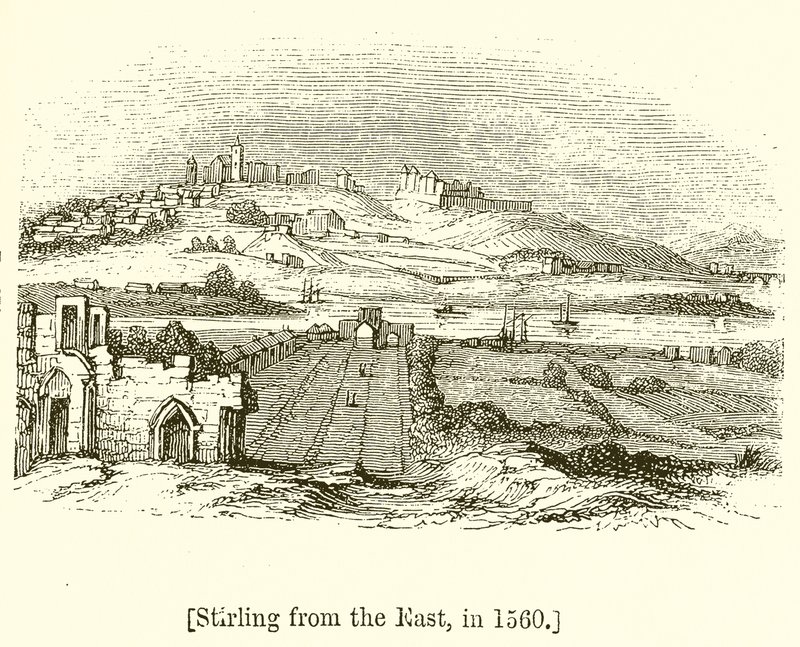 Stirling keletről, 1560-ban alkotó: English School