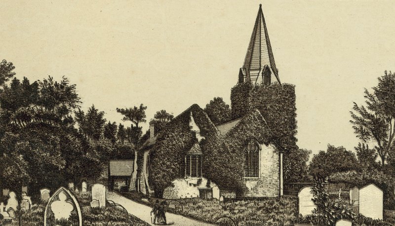 Stoke Poges templom alkotó: English School
