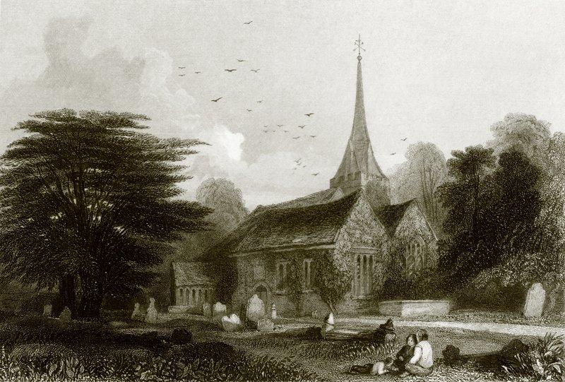 Stoke Poges alkotó: English School
