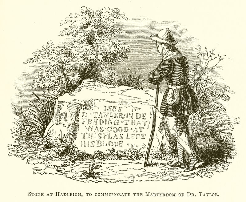 Stone Hadleigh-ben, Dr. Taylor mártíromságának emlékére alkotó: English School