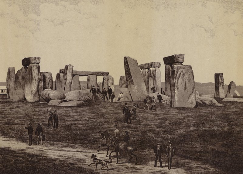 Stonehenge (litho) alkotó: English School