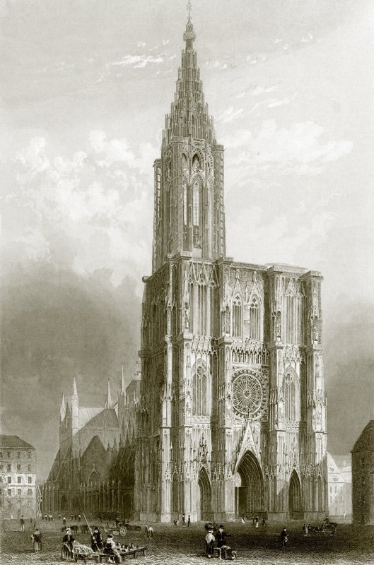 strasbourgi katedrális alkotó: English School